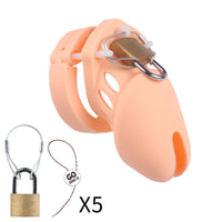 Cage de Chasteté Silicone 35 à 50mm