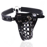 Ceinture de Chasteté Homme Prison de Cuir