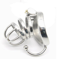 Cage de Chasteté Métal pour pénis de 4 à 6 cm