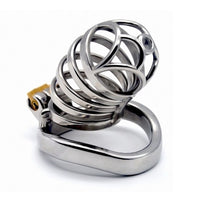 cage de chastete metal 6 cm acier