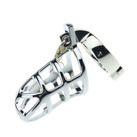 cage de chasteté metal homme
