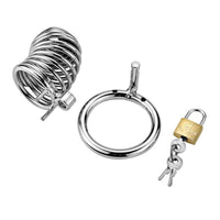 cage de chastete stricte anneau