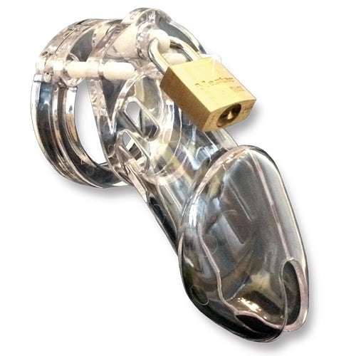 Cage de Chasteté Plastique  CB-6000 Transparent - 37 mm