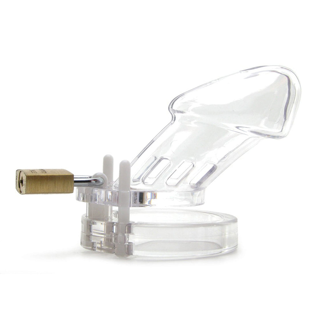 Cage de Chasteté Plastique  CB-6000 Transparent - 37 mm