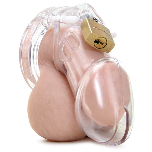 Cage de Chasteté Plastique  CB-6000 Transparent - 37 mm