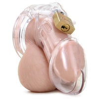 Cage de Chasteté Plastique  CB-6000 Transparent - 37 mm