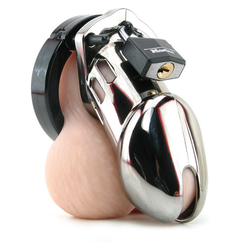 Cage de Chasteté Plastique  CB-6000 - Chrome - 35 mm