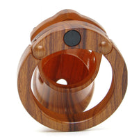 Cage de Chasteté Plastique  CB-6000 Bois - 35 mm