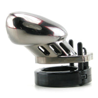Cage de Chasteté Plastique  CB-6000S - Chrome - 35 mm