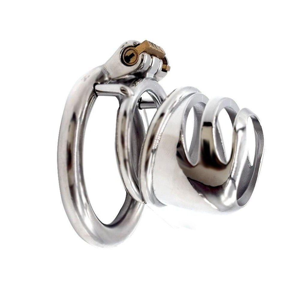 Cage de Chasteté Métal  BDSM Micro Pénis