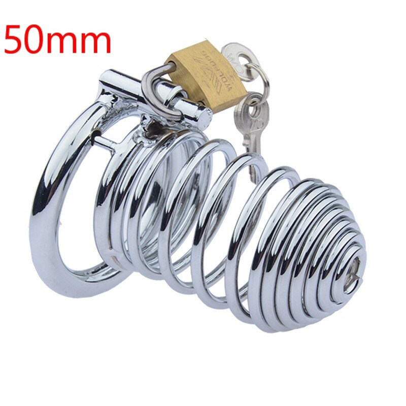 Cage de Chasteté Métal  Inox Infernal