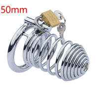 Cage de Chasteté Métal  Inox Infernal