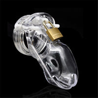 Cage de Chasteté Plastique  Or