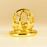 Cage de Chasteté Métal  Gold