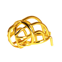 Cage de Chasteté Métal  Gold