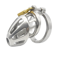 Cage de Chasteté métal  pour pénis de 8 à 9 cm