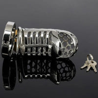cage de chastete serpent acier inoxydable