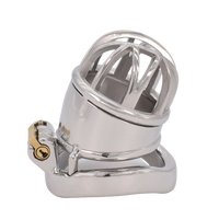 Cage de Chasteté Métal  pour pénis de 4 à 5,5 cm