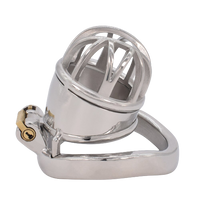 Cage de Chasteté Métal  pour pénis de 4 à 5,5 cm
