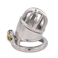 Cage de Chasteté Métal  pour pénis de 4 à 5,5 cm