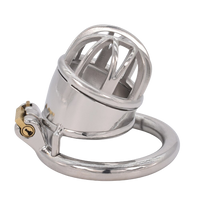 Cage de Chasteté Métal  pour pénis de 4 à 5,5 cm