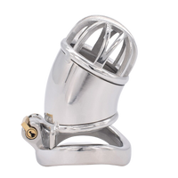 Cage de Chasteté Métal  pour pénis de 4 à 5,5 cm