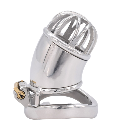 Cage de Chasteté Métal  pour pénis de 4 à 5,5 cm