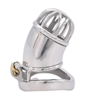 Cage de Chasteté Métal  pour pénis de 4 à 5,5 cm