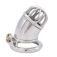 Cage de Chasteté Métal  pour pénis de 4 à 5,5 cm