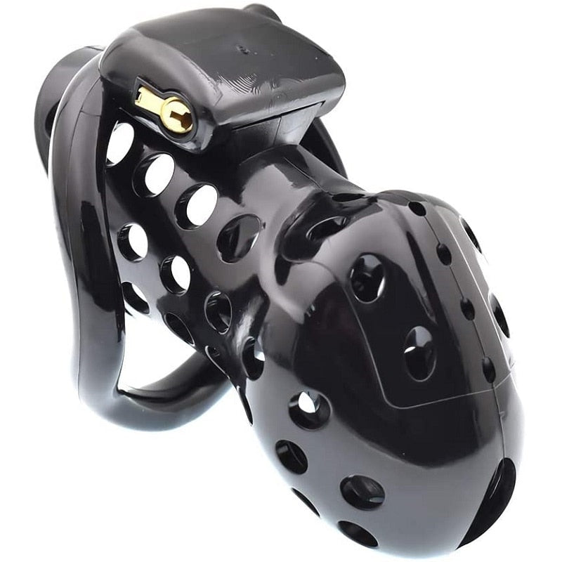 Cage de Chasteté Plastique  pour pénis entre 3,23 et 3,98 cm