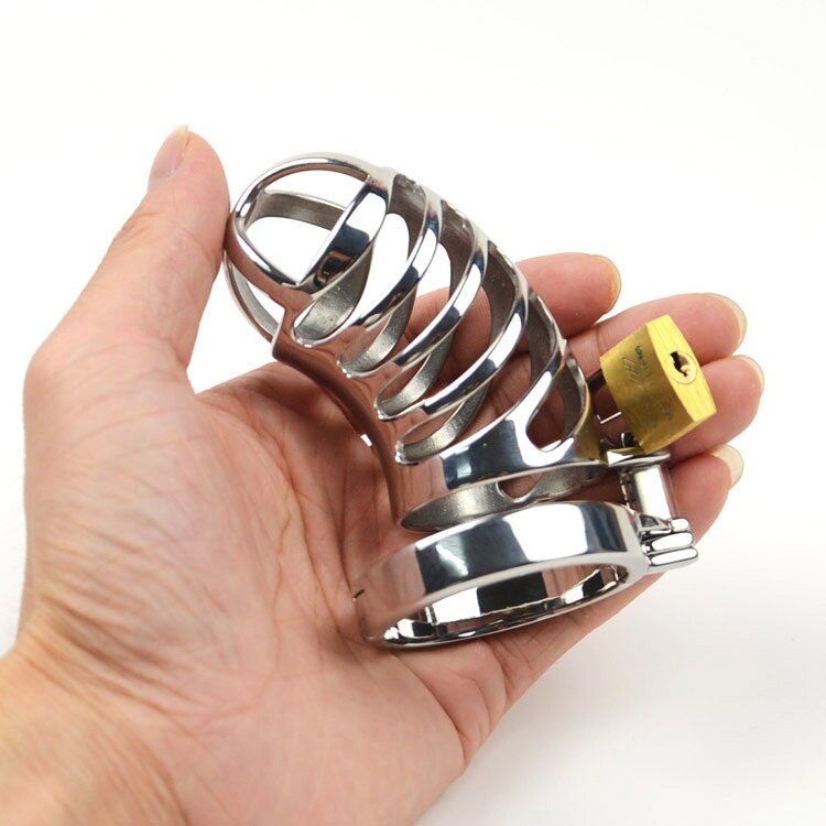 Cage de Chasteté Métal  Dangereuses Courbes