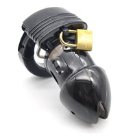 Cage de Chasteté Silicone  Anneau Reglable