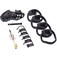 Cage de Chasteté Plastique  pour pénis entre 3,23 et 3,98 cm