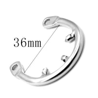 Cage de Chasteté Métal  pour pénis de 11 à 12 cm