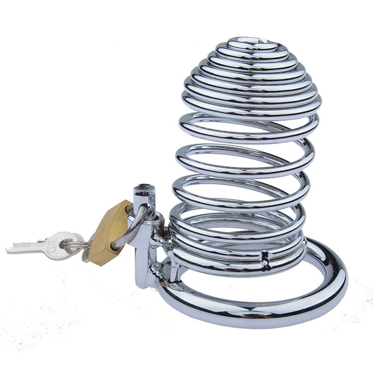 cage de chasteté acier en inox