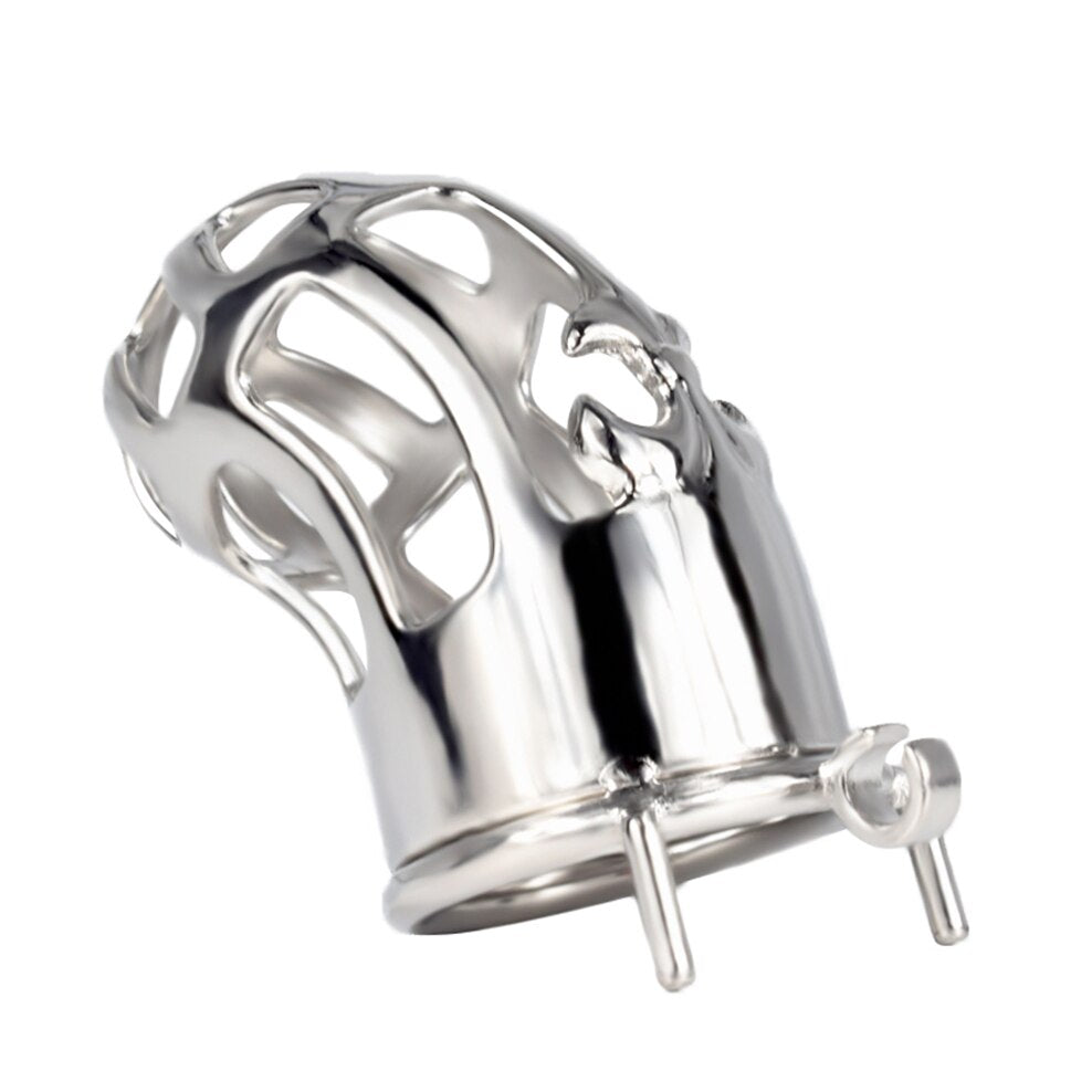 Cage de Chasteté Métal  pour pénis de 11 à 12 cm