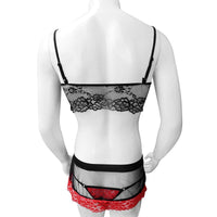 Set Lingerie Pour Sissy  2 pièces