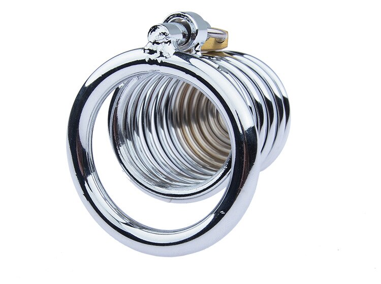cage de chasteté inox anneau