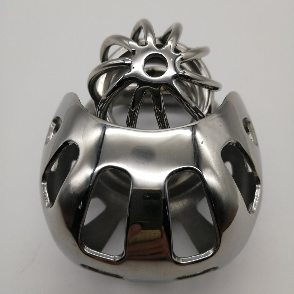 Cage de Chasteté Métal  Scrotum "5 et 6 cm"