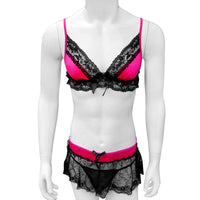 Set Lingerie Pour Sissy Docile