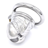 Cage de Chasteté Métal  pour pénis de 3,5 à 4 cm