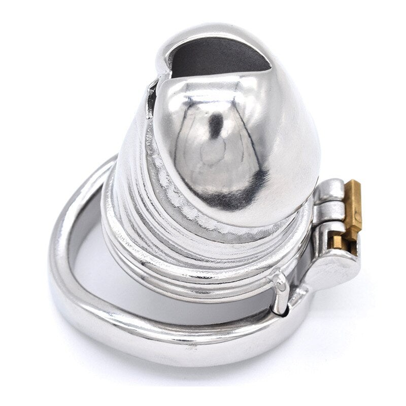 Cage de Chasteté Métal  pour pénis de 3,5 à 4 cm
