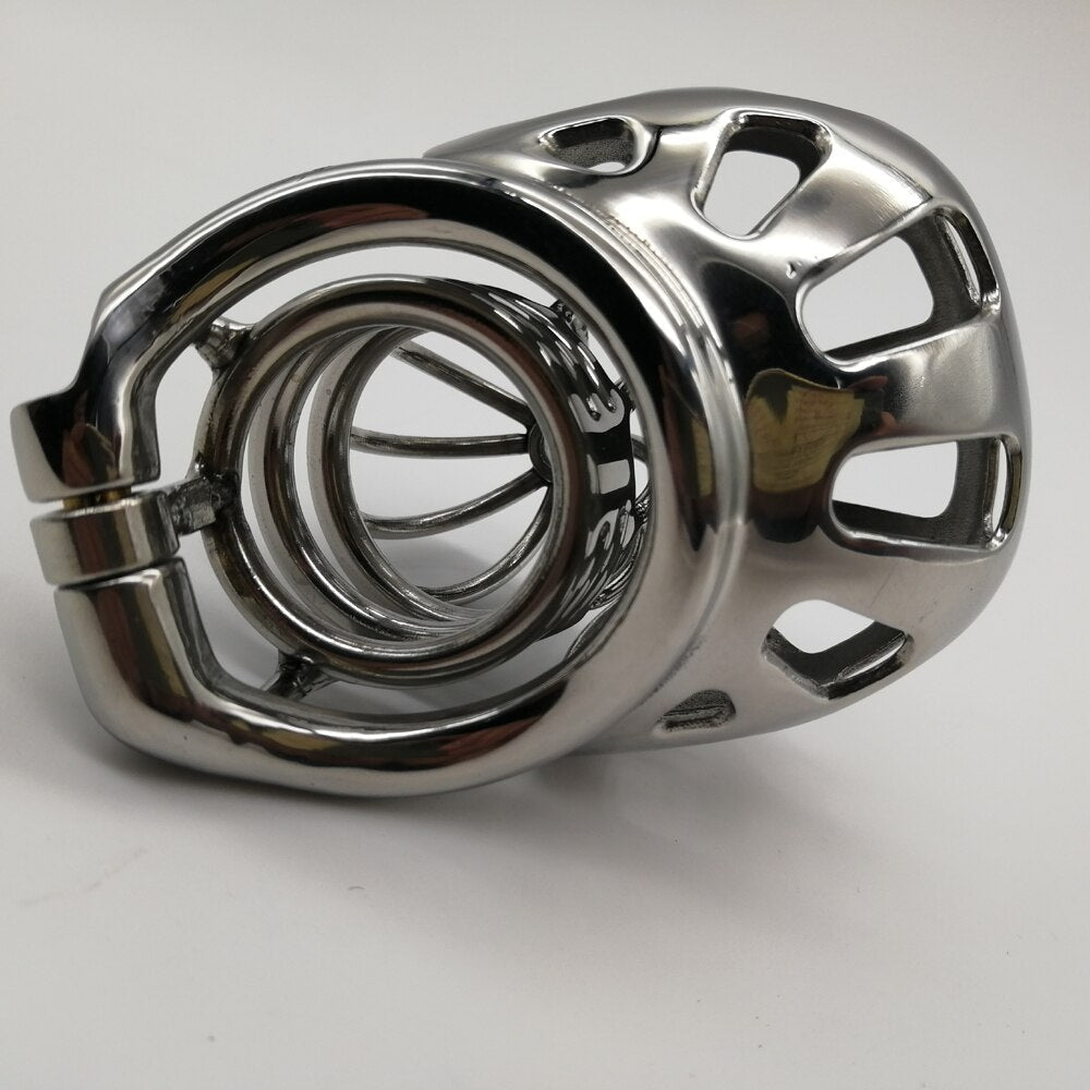 Cage de Chasteté Métal  Scrotum "5 et 6 cm"