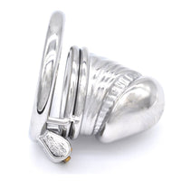 Cage de Chasteté Métal  pour pénis de 3,5 à 4 cm