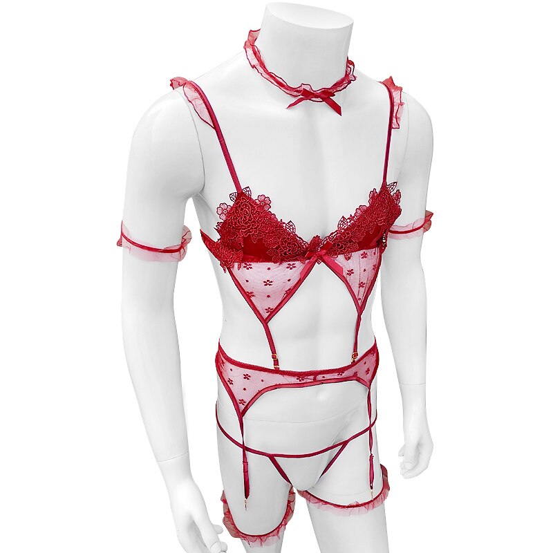 Set Lingerie Pour Sissy  Soumis Docile