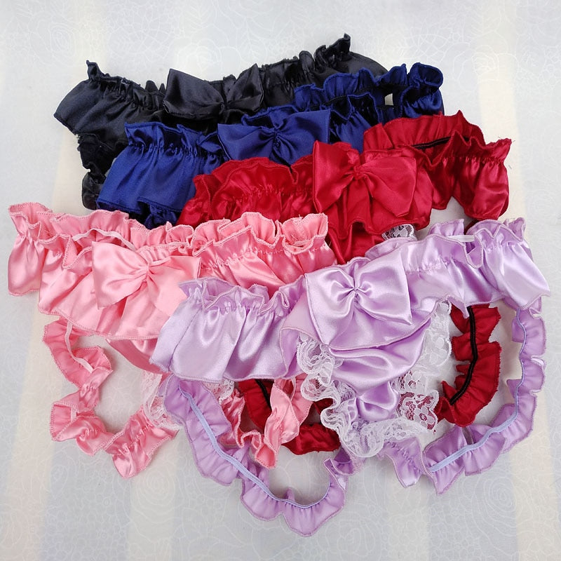 Lingerie Sissy Petit Noeud Mignon