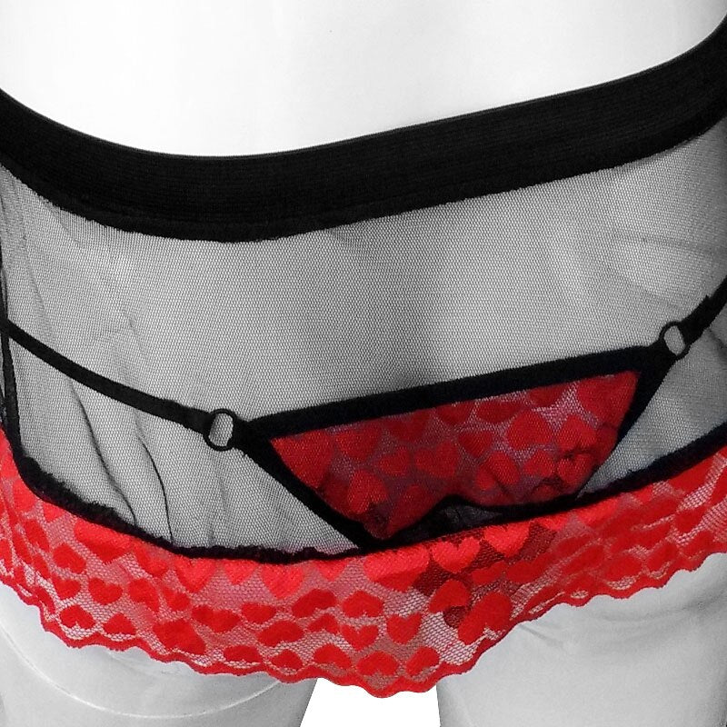 Set Lingerie Pour Sissy  2 pièces