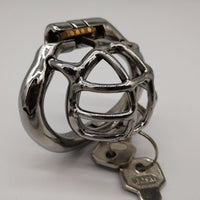 Cage de Chasteté Métal  pour pénis de 2 à 3 cm