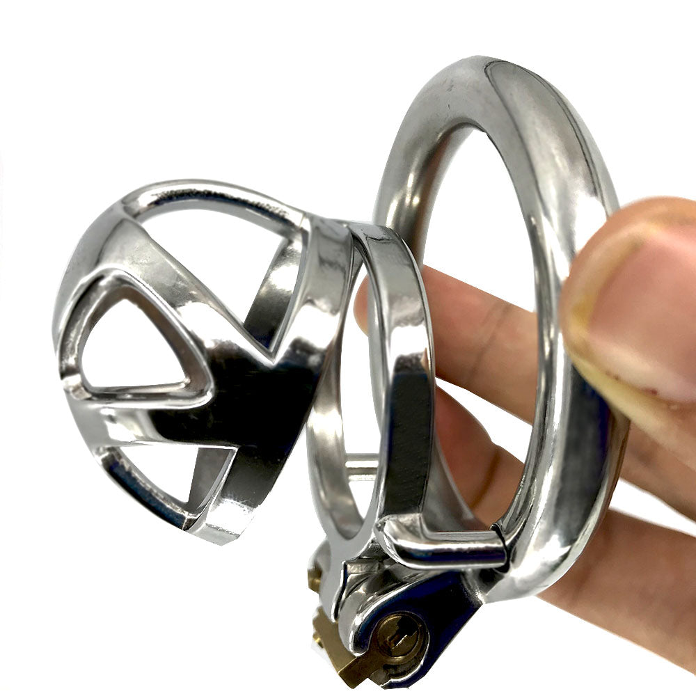 micro cage de chasteté métal