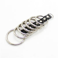 Cage de Chasteté Cuir  Anneaux des Enfers